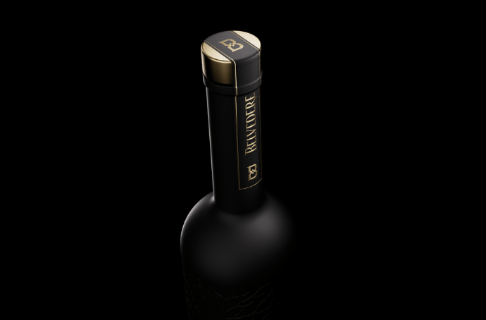 BELVEDERE ORGANIC DIRTY BREW 0,7L UNIKALNY LIKIER O SILNYCH AROMATACH KAWY KOREK
